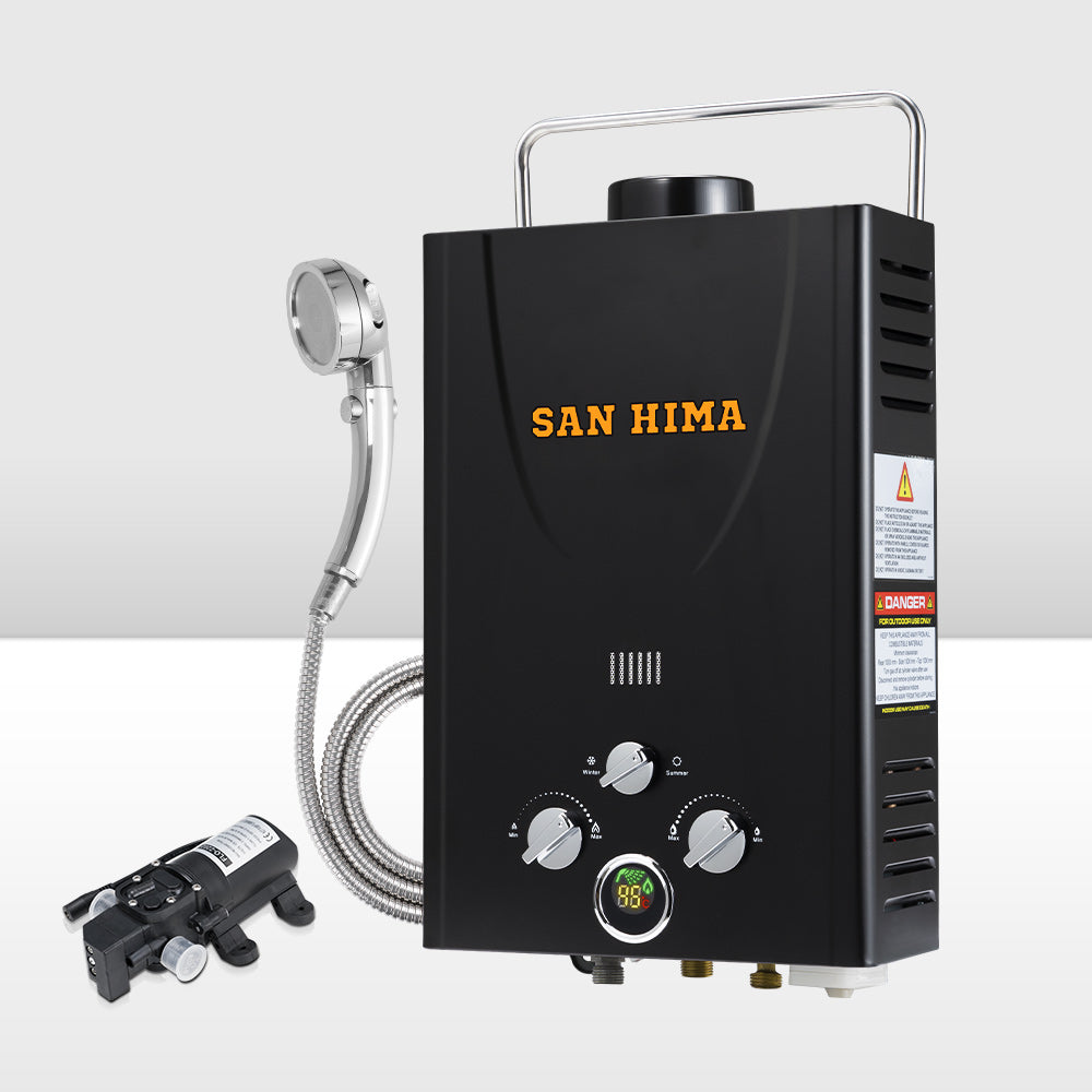 Water System Hot Water Tank For Shower SAN HIMA Portable Gas Hot