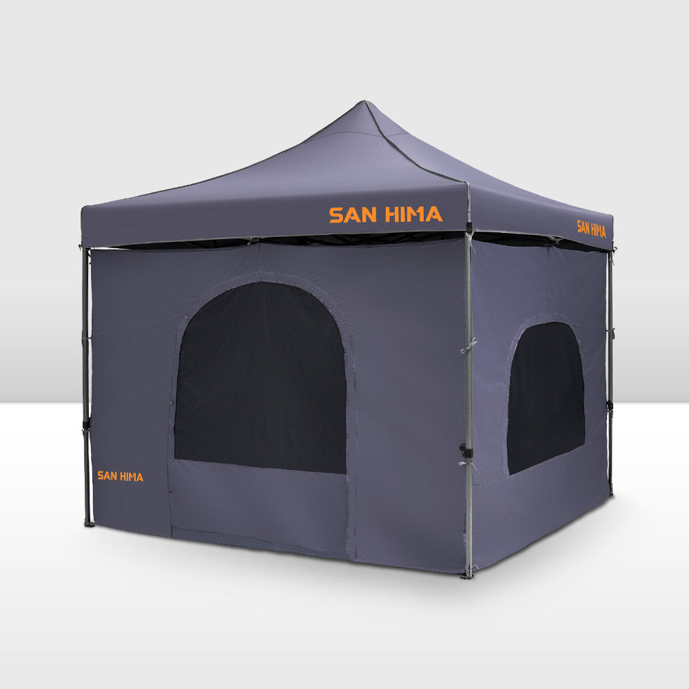3m x 3m tent San Hima 3m x 3m Gazebo With Inner Tent Portable Folding Pop Up Outdoor  Camping