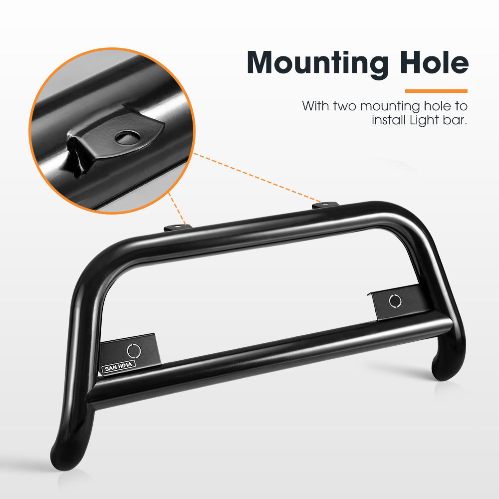San Hima Nudge Bar 3" Grille Guard Fit Toyota HiLux N90 2026-On Black