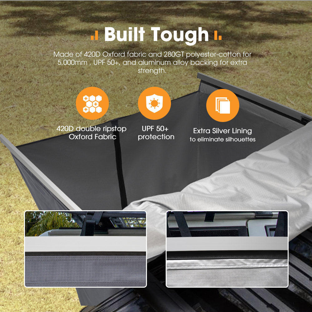 San Hima Shower Awning Tent Instant Fold-Out Ensuite & 8L Gas Hot Water Heater