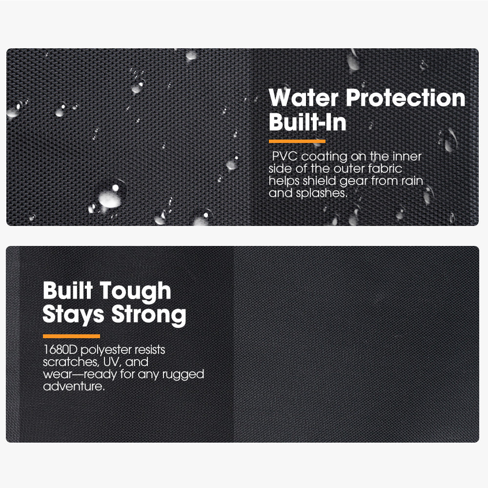 San Hima 70L Spare Wheel Bag Rubbish Bin & Accessory Storage Tote Snatch Rear