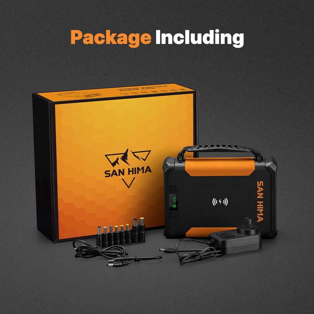 Power Packet Led San Hima 24Ah Lithium Portable Power Pack Build-in LED Lights Outdoor