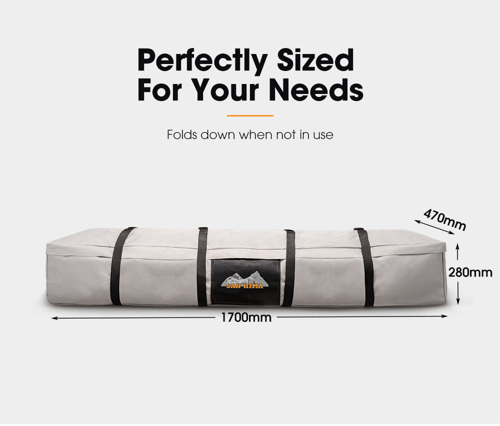 SAN HIMA Gazebo Roof Top Canvas Bag Storage Outdoor Camping Water Resistant 4WD