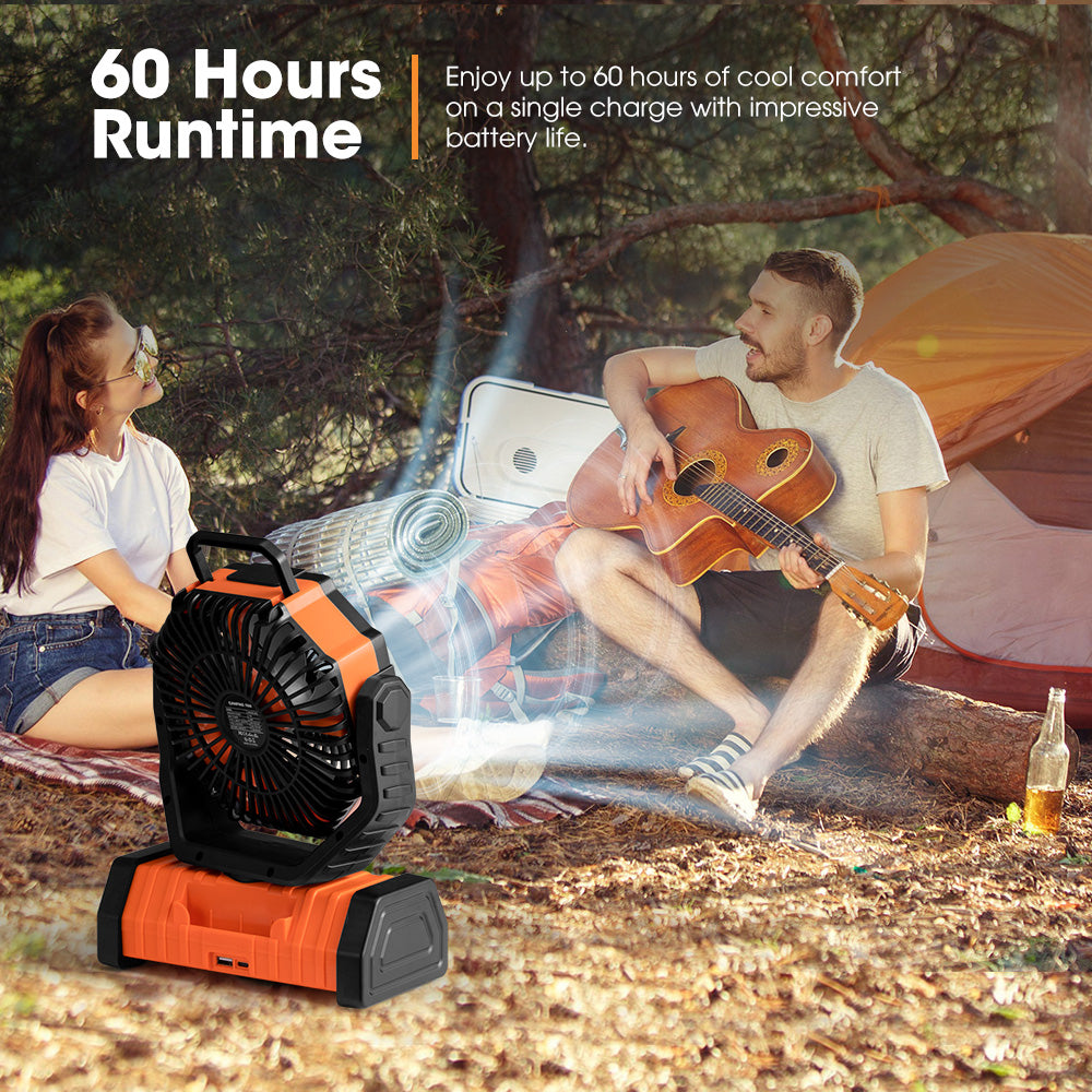 usb rechargeable camping fan