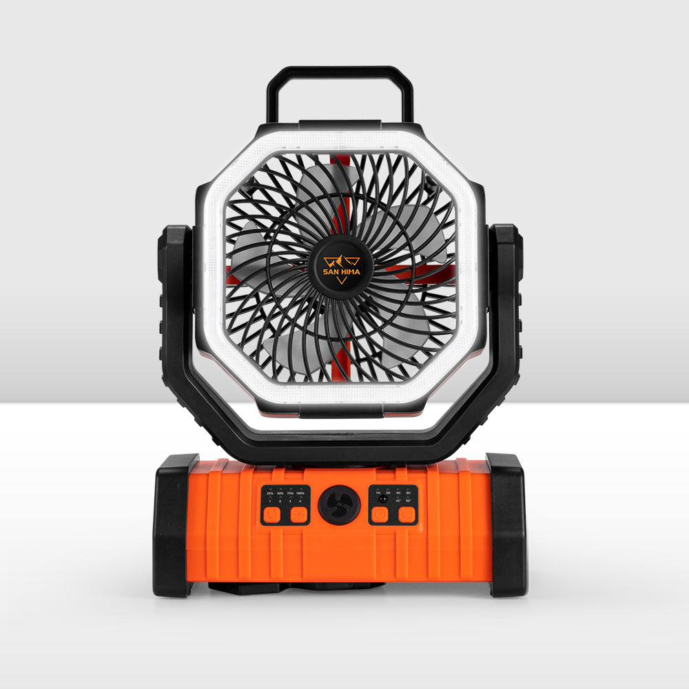 battery powered camp fan