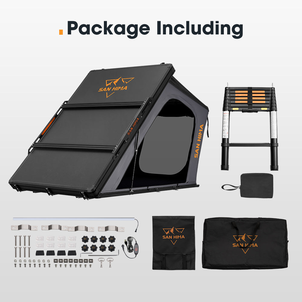 San Hima Kalbarri Gen 2 Roof Top Tent Hardshell With Ladder Camping 4WD 4x4