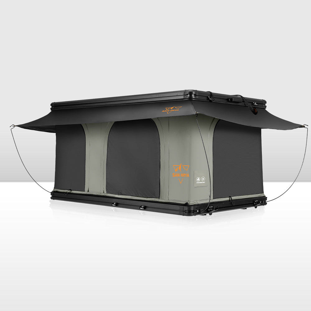 San Hima Gibb Rooftop Tent Hardshell With Ladder Outdoor Waterproof Camping 4X4