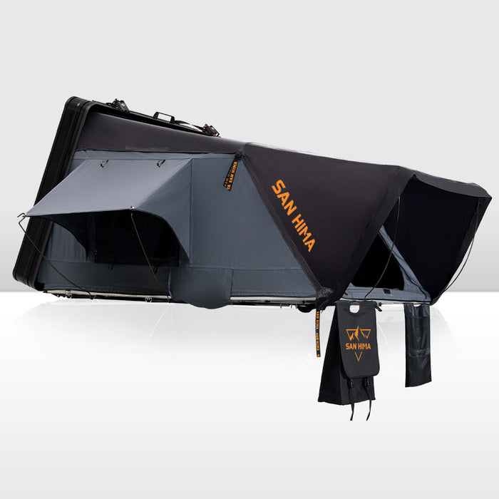 San Hima Jervis Pro Roof Top Tent Hardshell Side Opening With Ladder 4