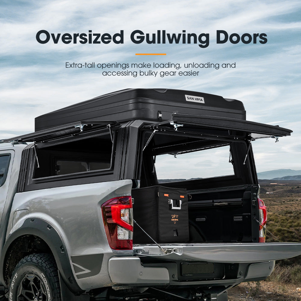 San Hima UTE Tub Canopy Fit Mitsubishi Triton MV 2024-On Dual Cab W/ Rivet Gun