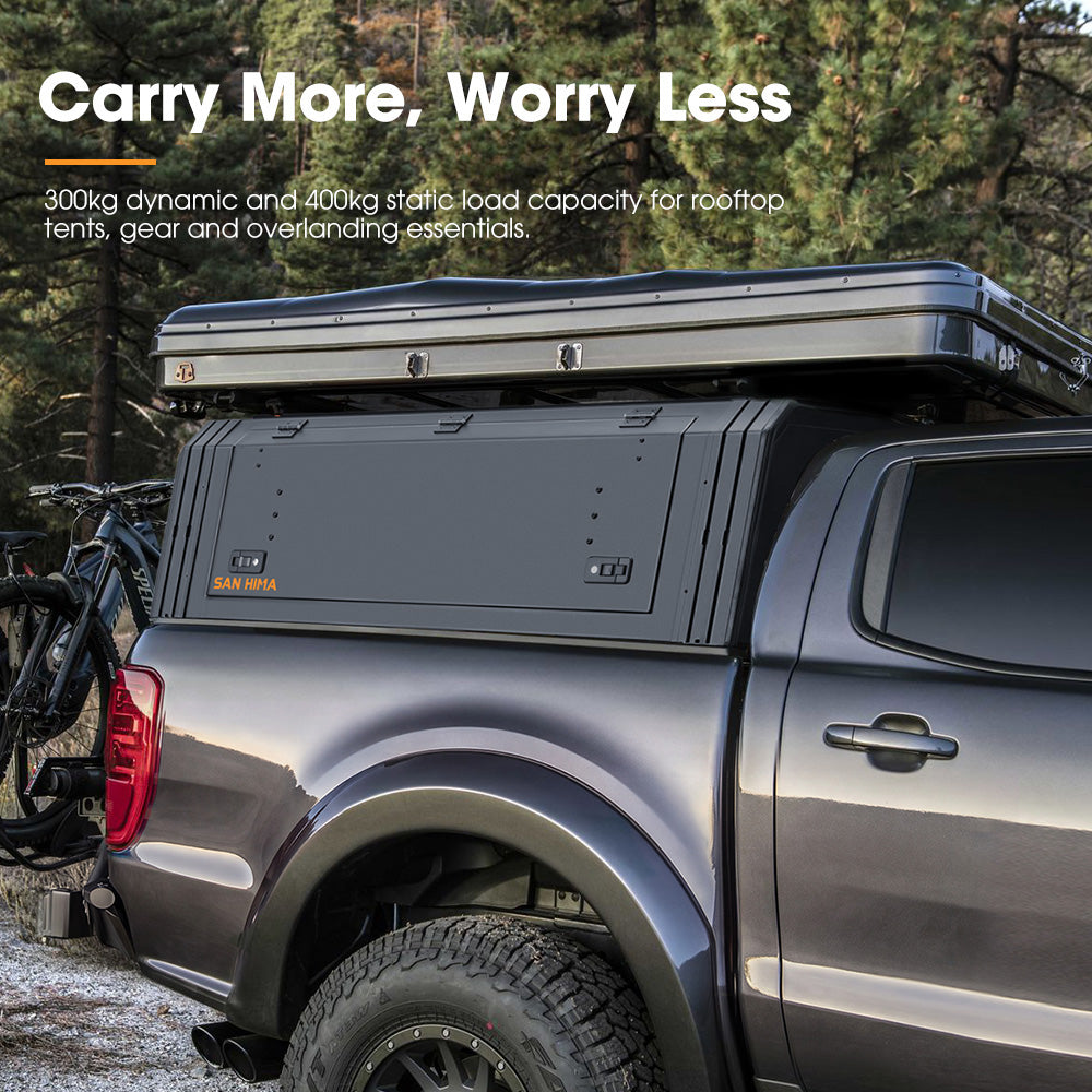 San Hima UTE Tub Canopy Fit Mitsubishi Triton MQ/MR 2015-2023 Dual Cab