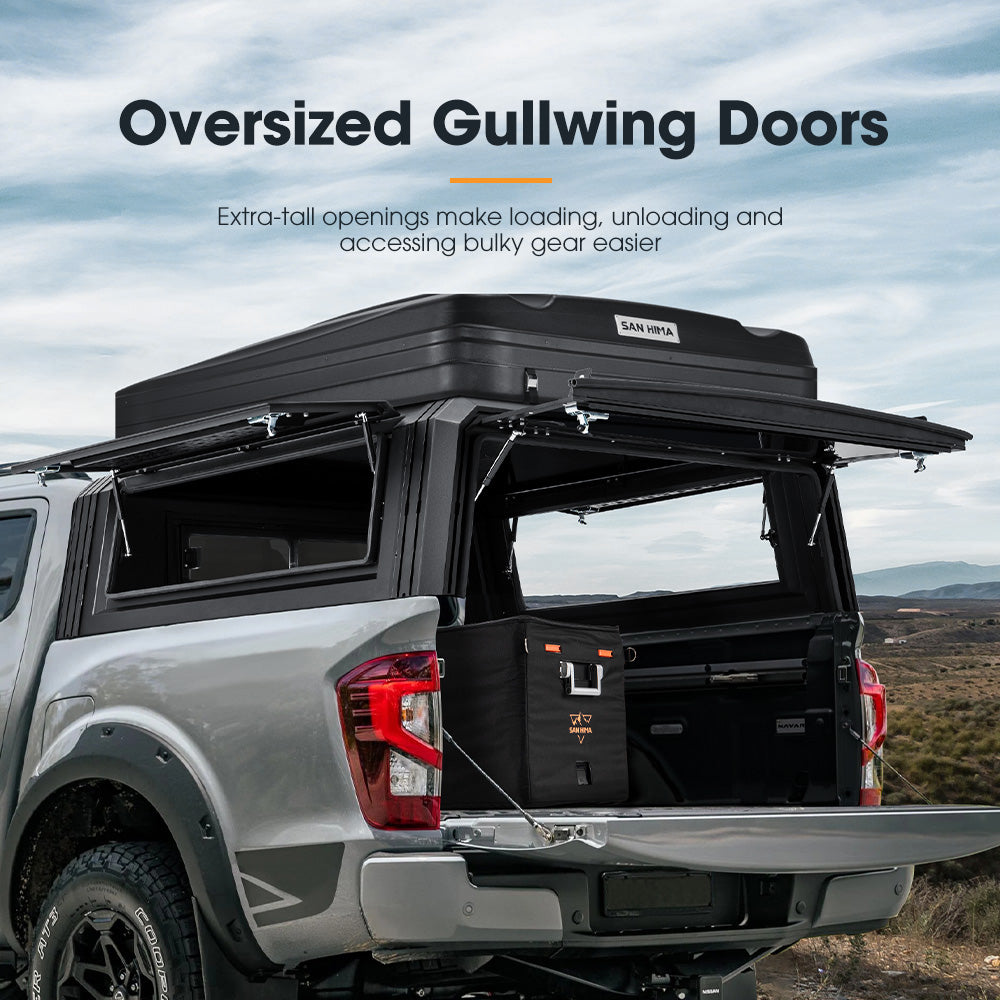 San Hima UTE Tub Canopy Fit Mitsubishi Triton MQ/MR 2015-2023 Dual Cab