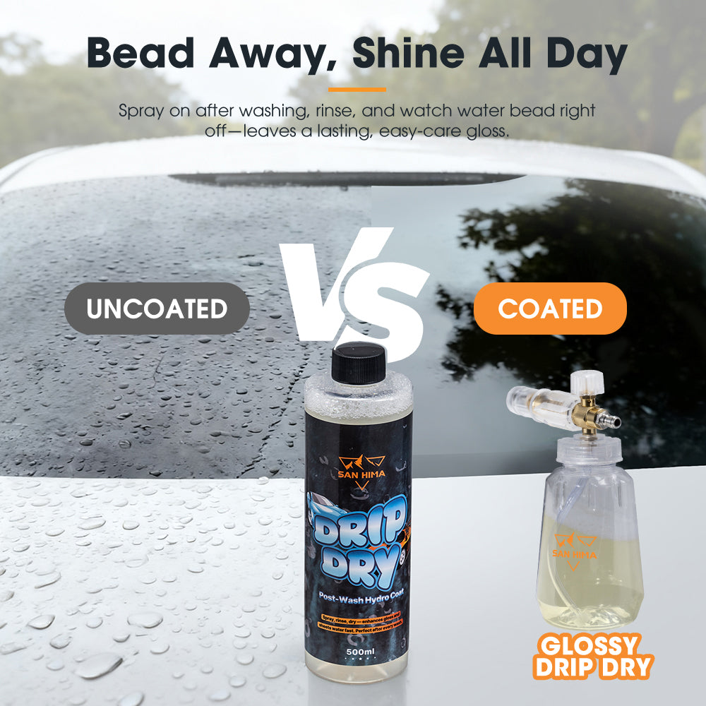 San Hima 10PCS Car Cleaning Kit Interior Exterior Detail Wash Polish Care Bucket