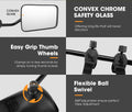 2x Universal Fit Towing Mirrors