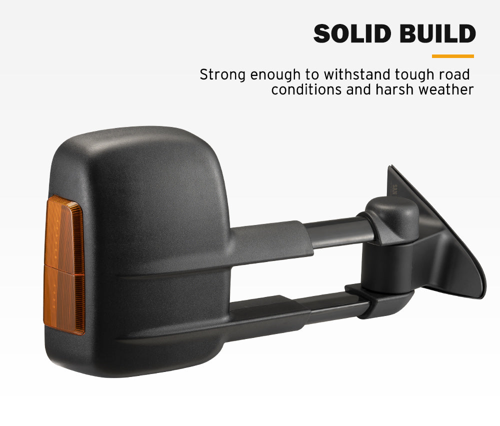 SAN HIMA Extendable Towing Mirrors Gen1 For Jeep Grand Cherokee 2010-ON