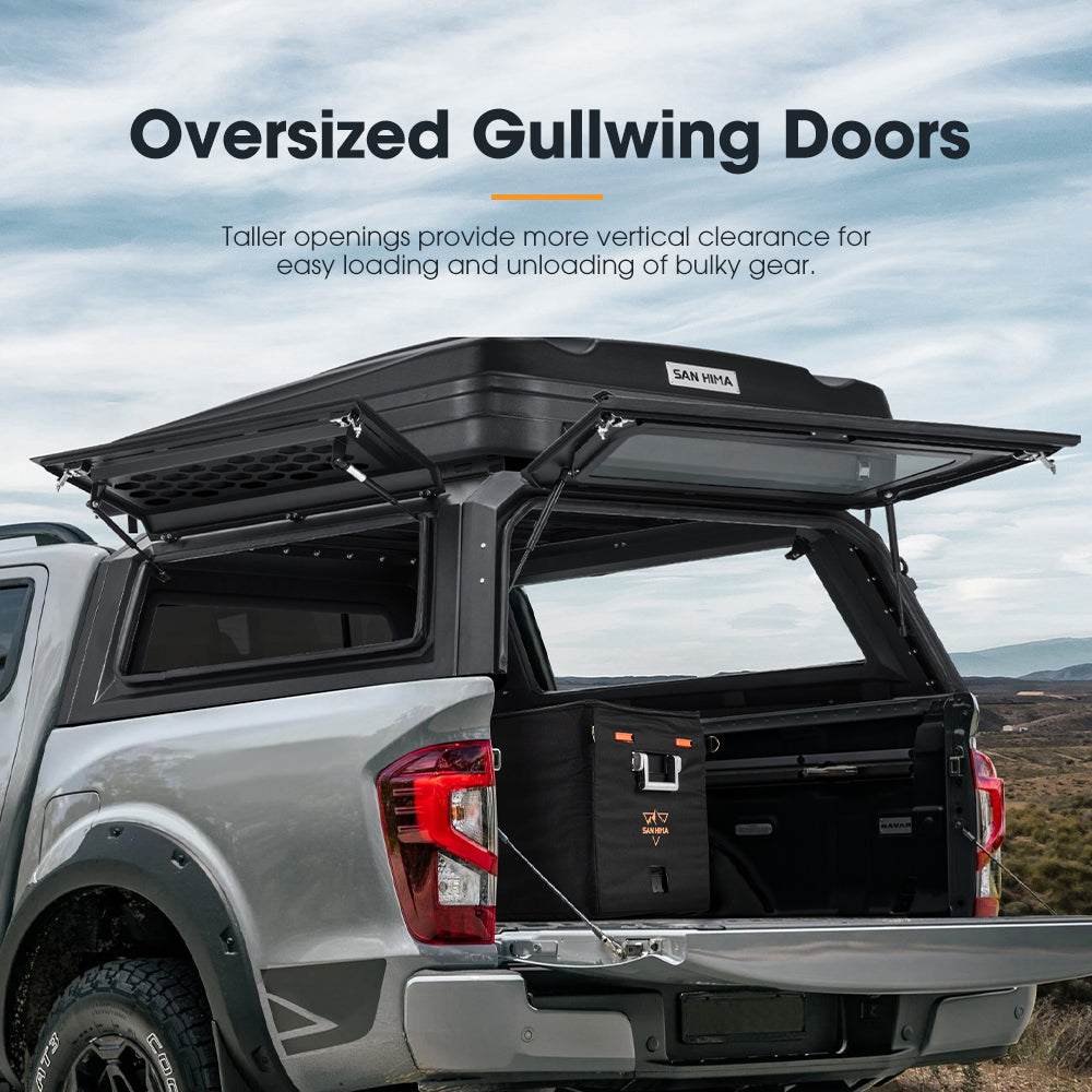 San Hima UTE Steel Canopy For Isuzu D-MAX 06/2012-2020 Dual Cab