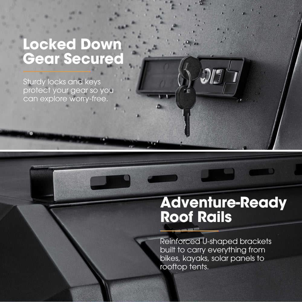 San Hima UTE Steel Canopy For Mitsubishi Triton MV 2024-Current Dual Cab