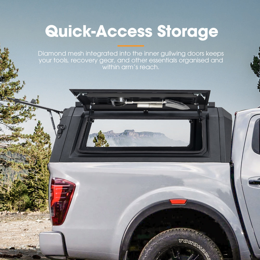 San Hima UTE Steel Canopy For Mitsubishi Triton MV 2024-Current Dual Cab